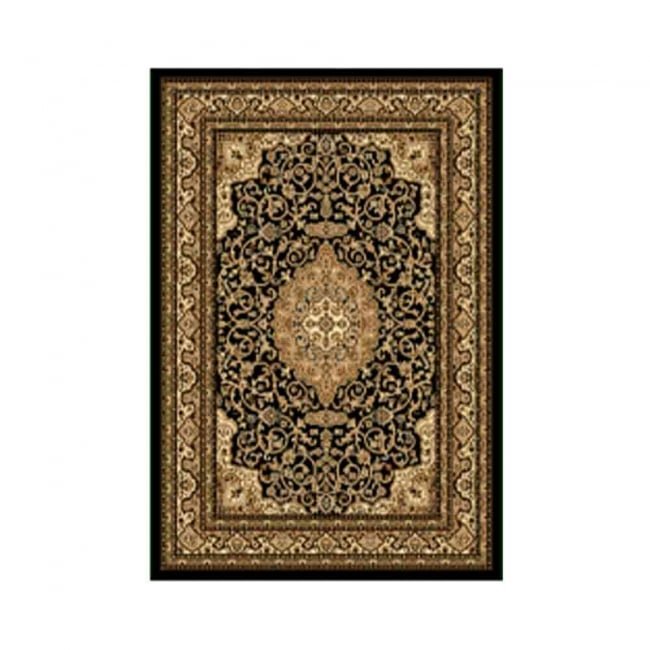 Mughal Inspired Dream Carpet 125x170 Black