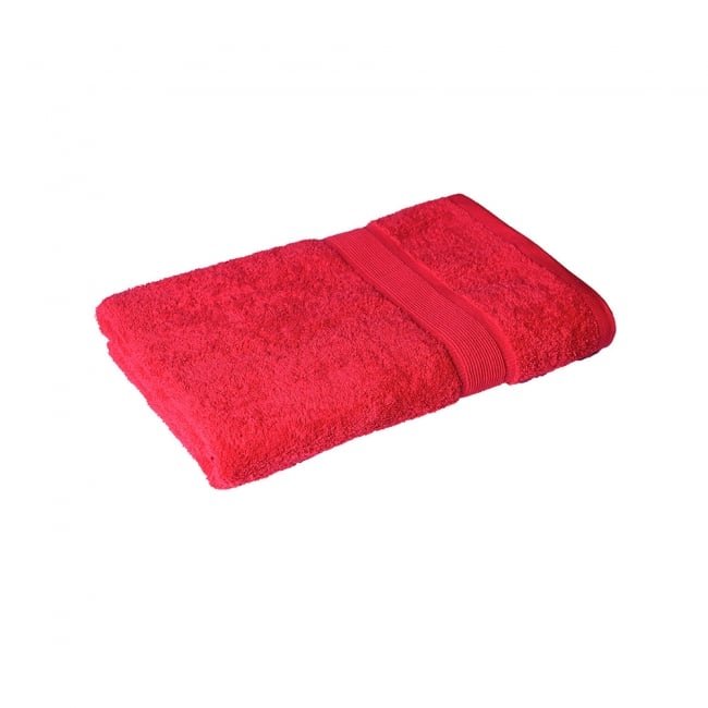 Ok Face Towel Red 30X50 cm