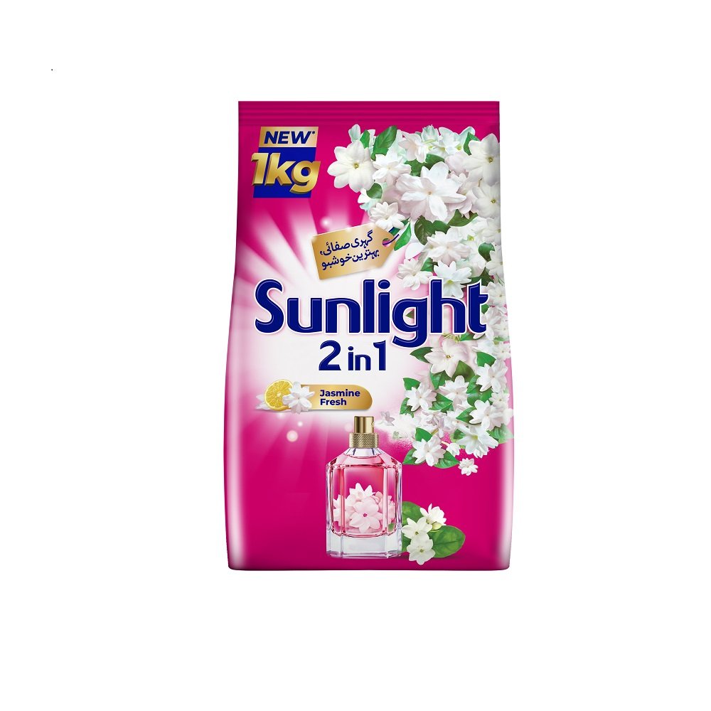 Sunlight 2in1 Washing Powder Pink 1KG
