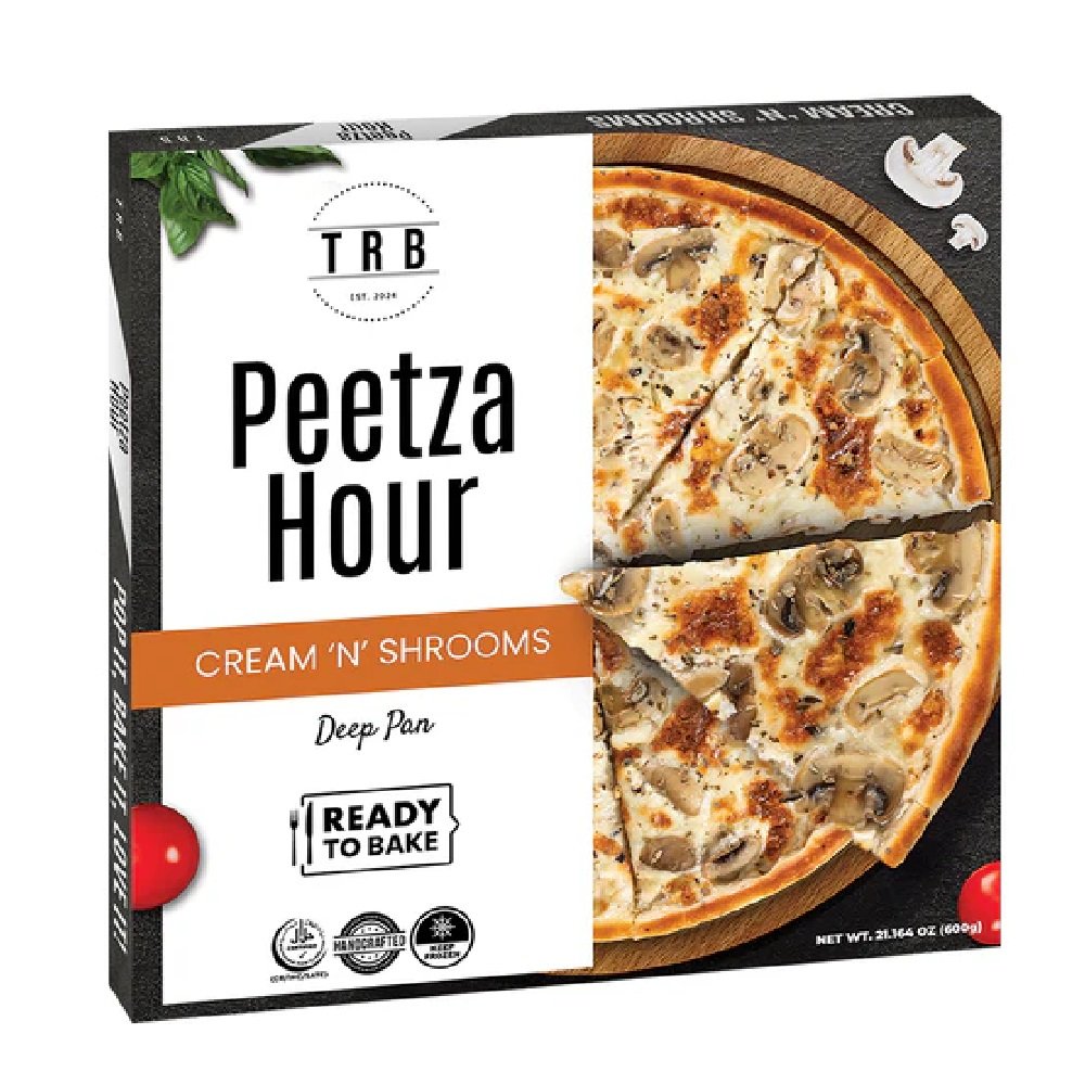 TRB Peetza Hour Cream N Shrooms 580Gms