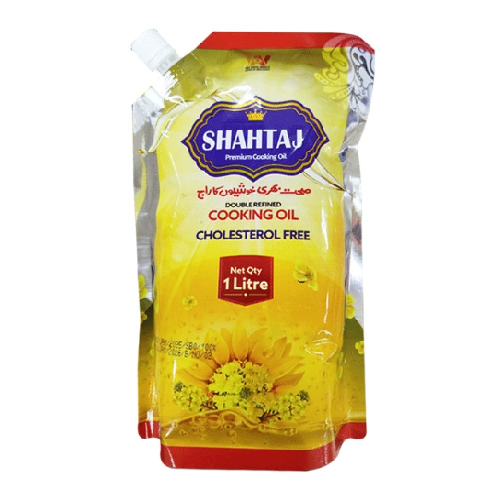 Shahtaj Cooking Oil Stand Up 1 Litre