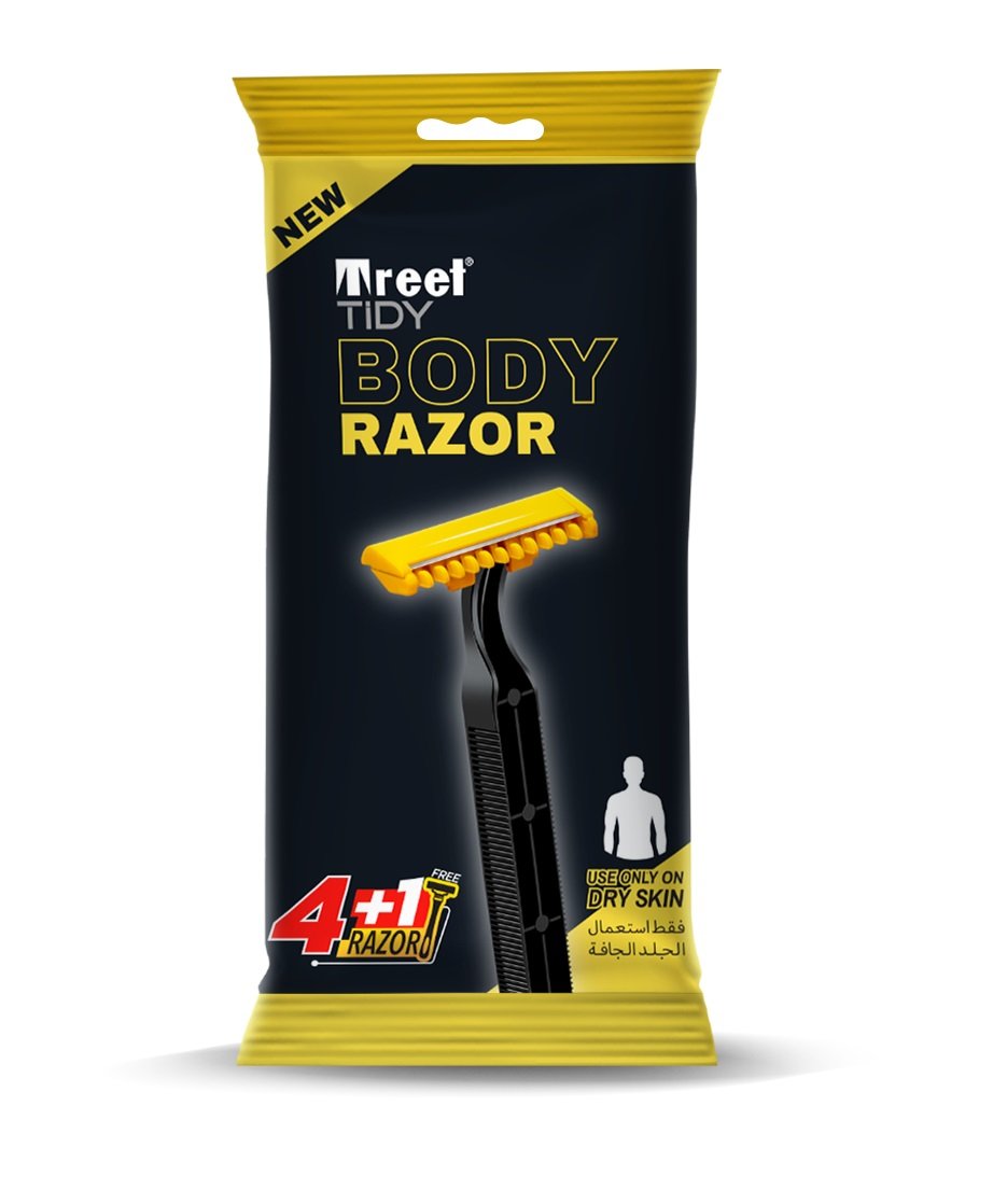 Treet Tidy Body Razor 5s-Promo Pack (4+1)