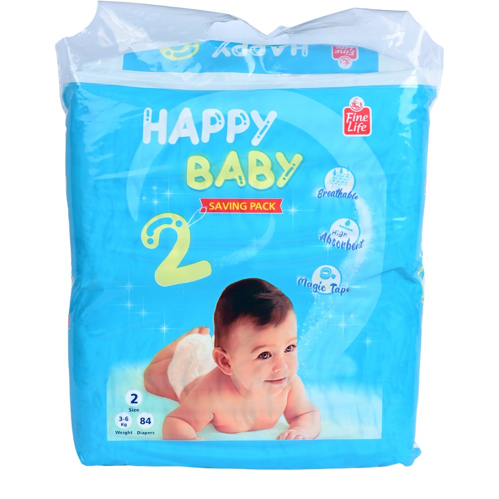 Fine Life Diaper S2 84Pcs