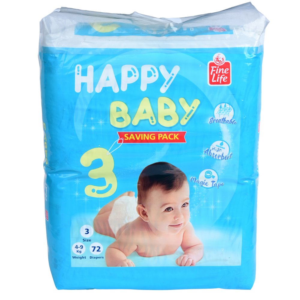 Fine Life Diaper S3 72Pcs